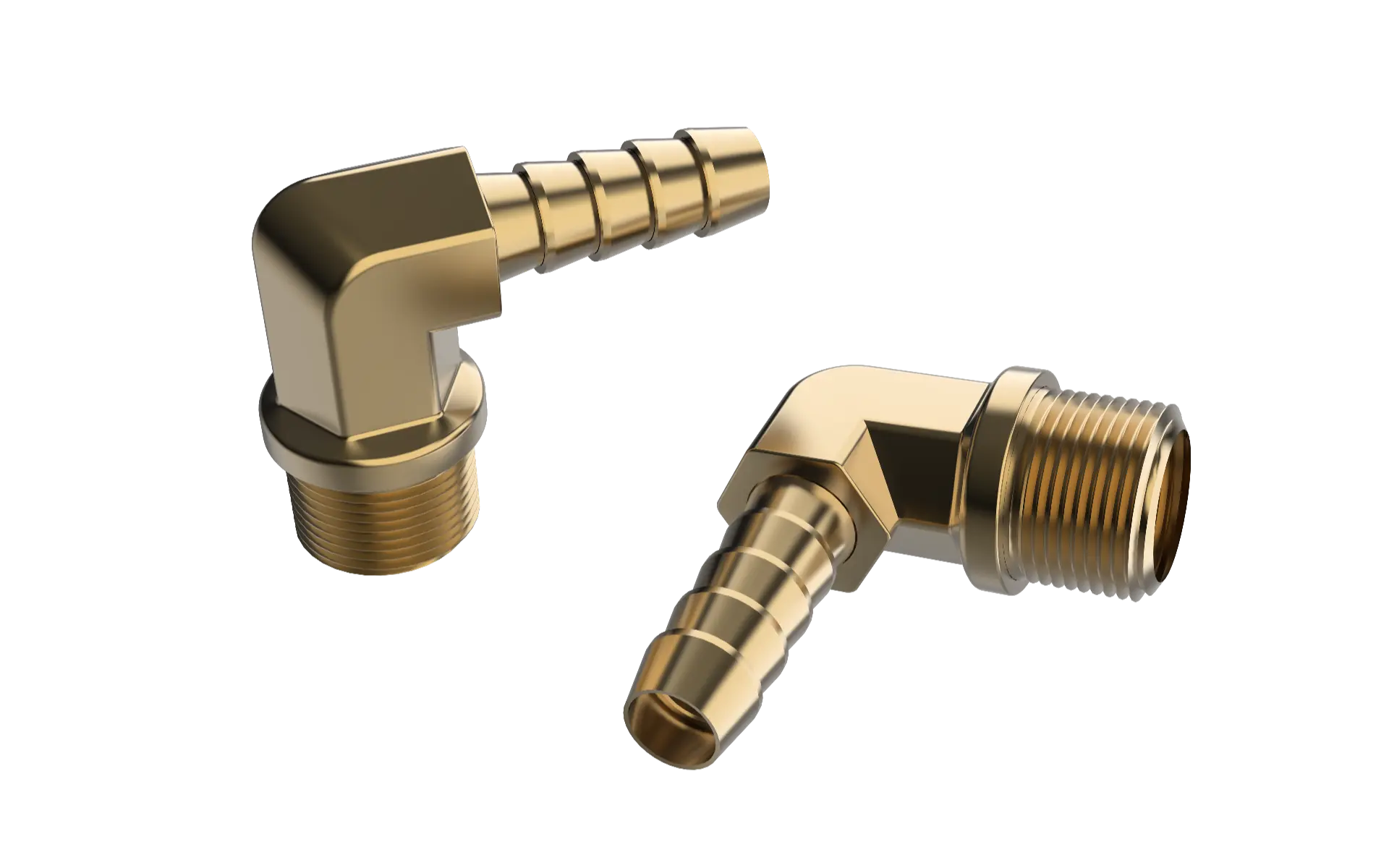 Brass Elbow Hose Barb