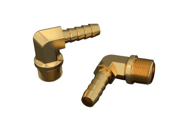 Brass Hose Elbow