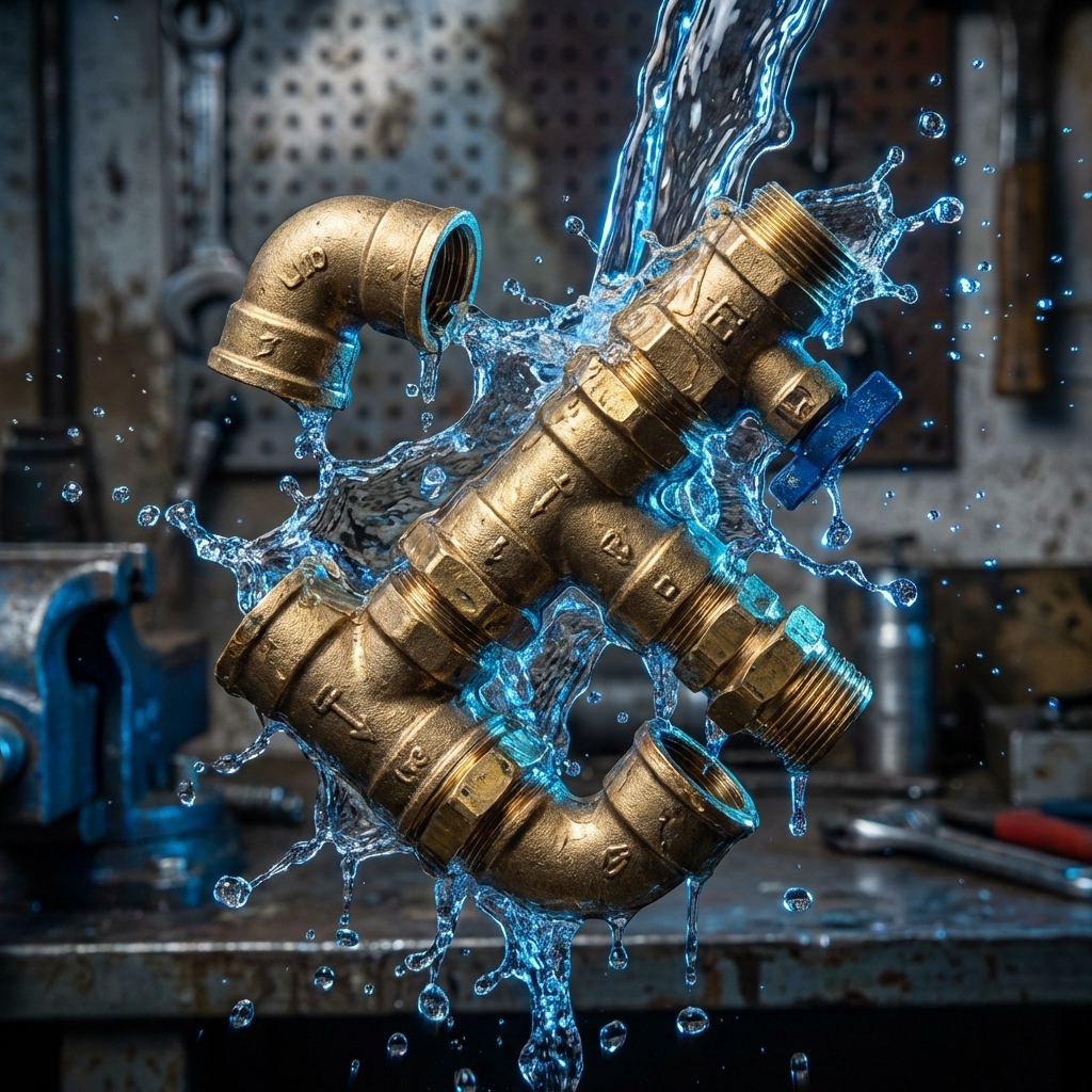 Water, plumbing sector for civil and industrial construction